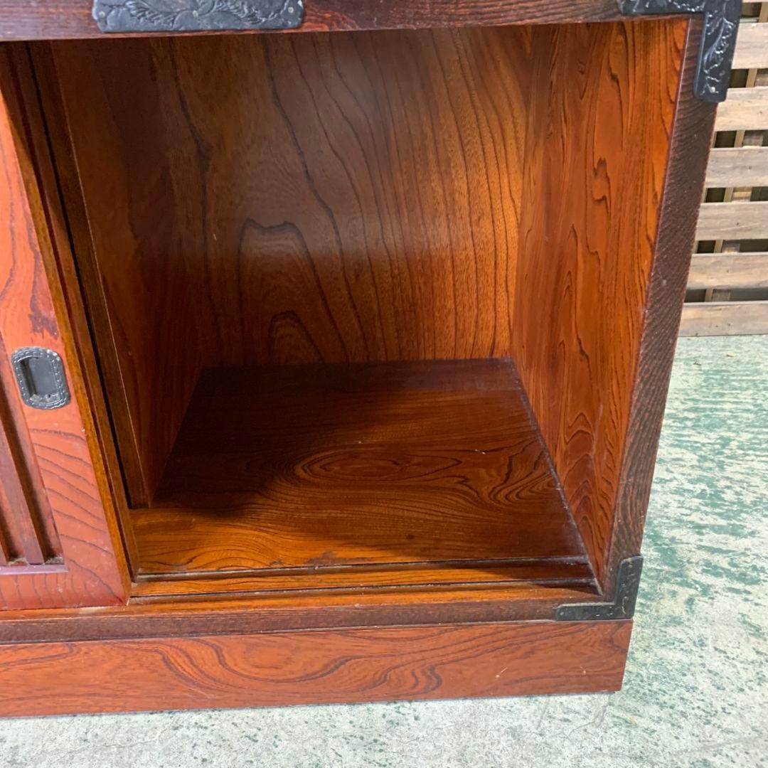 I197\" 岩谷堂タンス 民芸家具 伝統工芸品 鉄金具 昭和レトロ