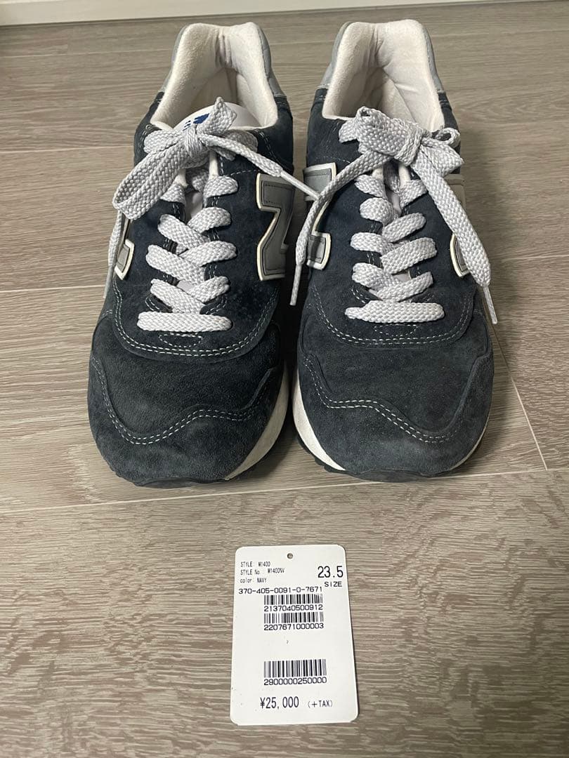 美品ニューバランス M1400NV USAnewbalance ネイビー23.5