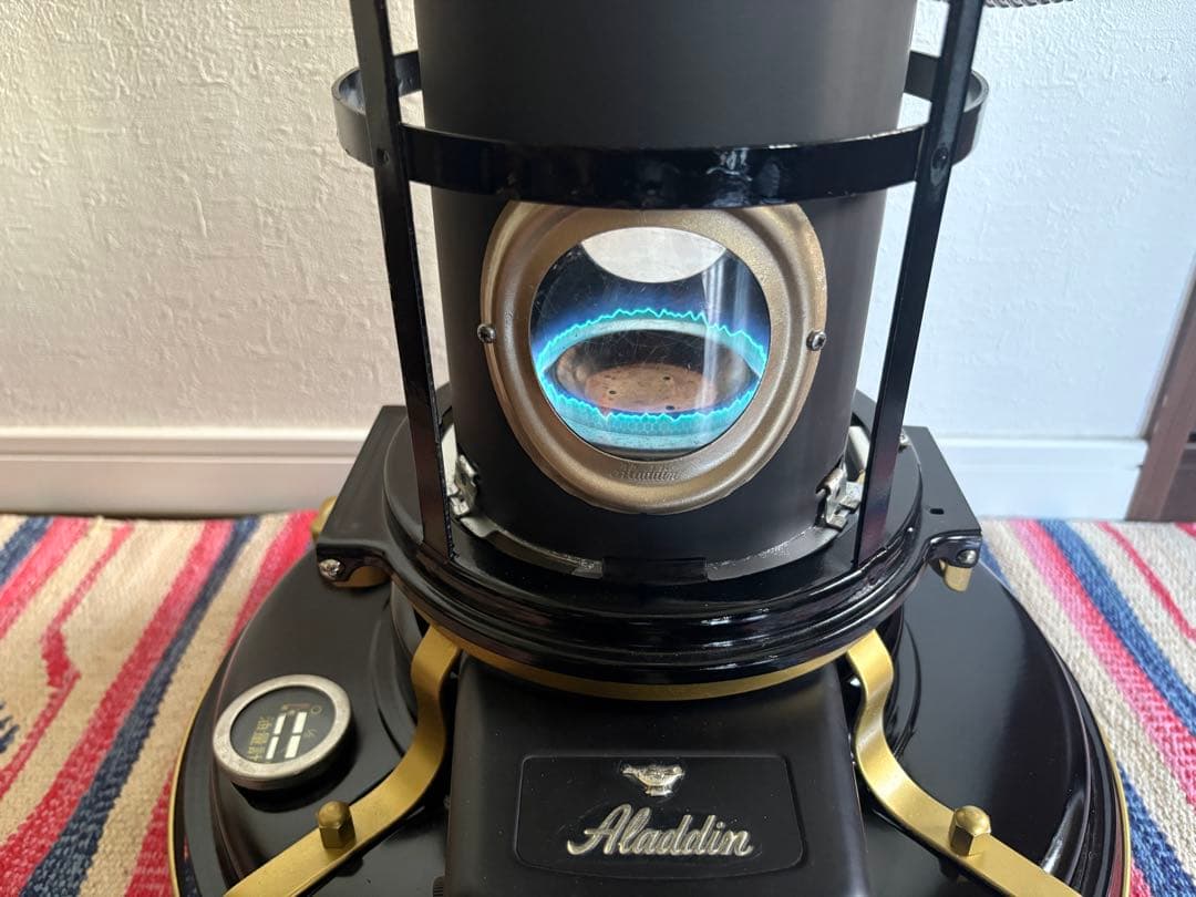 ブルーフレームヒーター39型　ステンレスタンク　アンティークリメイクカスタム