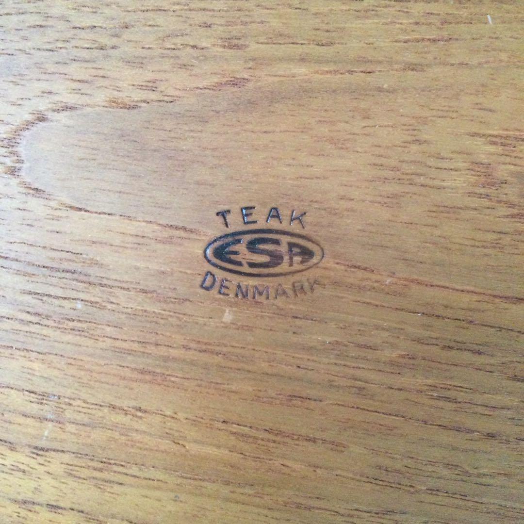 アンティークチークプレート　4枚セット