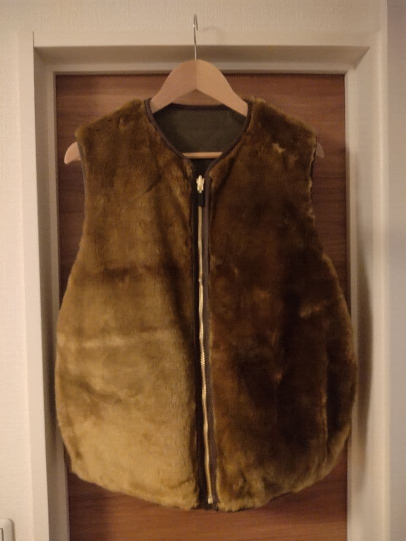 【別注】〈Barbour〉キルティング×フェイクファー リバーシブルベスト