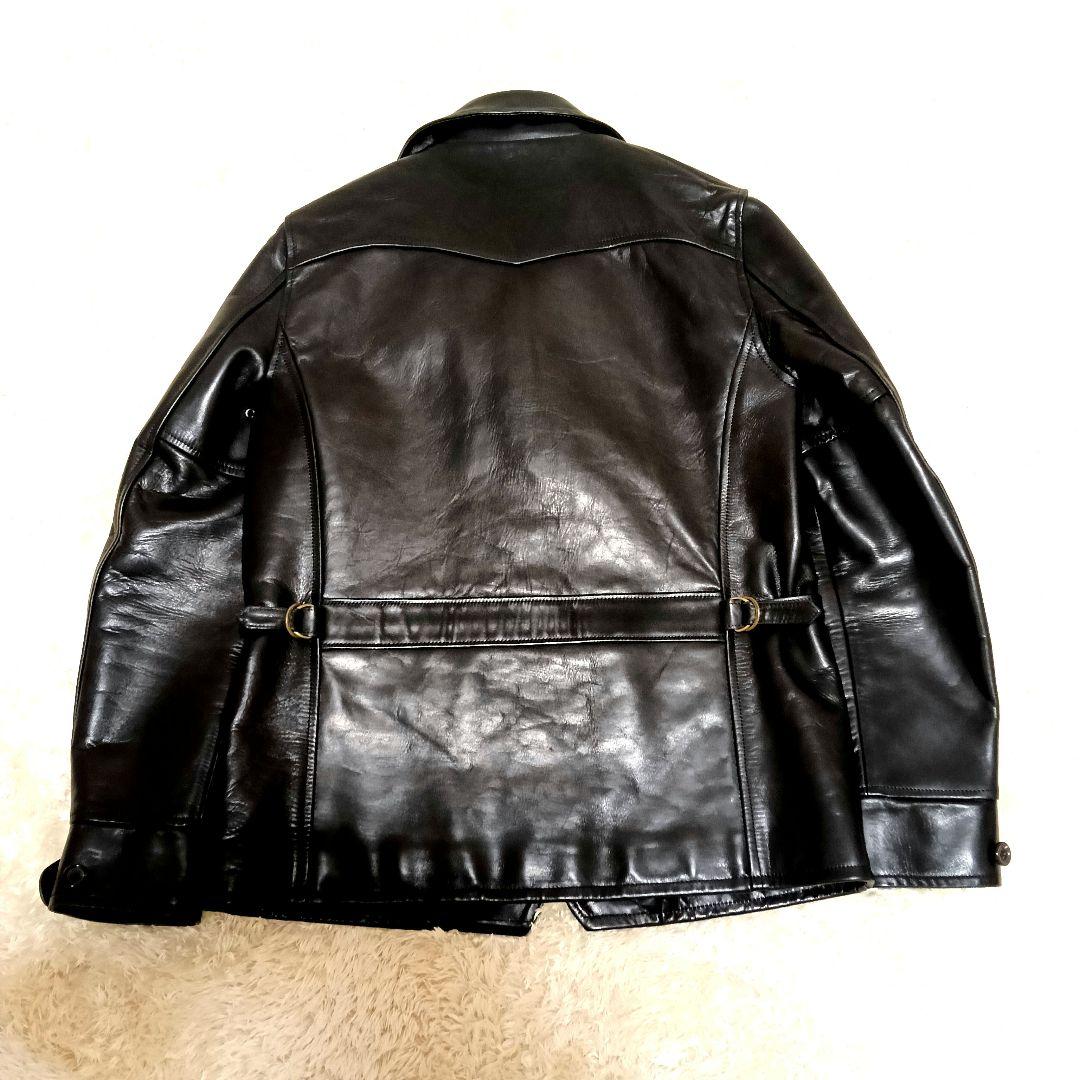【美品】GANGSTERVILLE ホースレザー カーコート　Mサイズ
