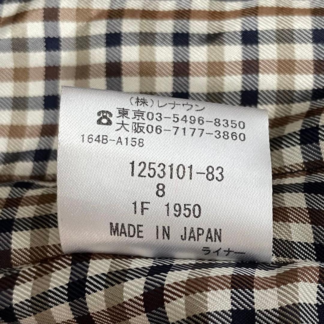 【極美品】Aquascutumライナー付トレンチコート M相当　中綿　柔らか素材