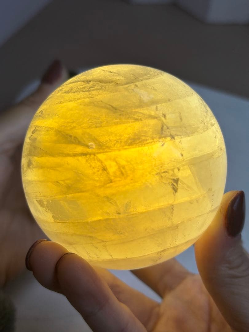 《高品質✰》ブルーローズクォーツ スフィア　丸玉　大玉　φ約7.2 光透過