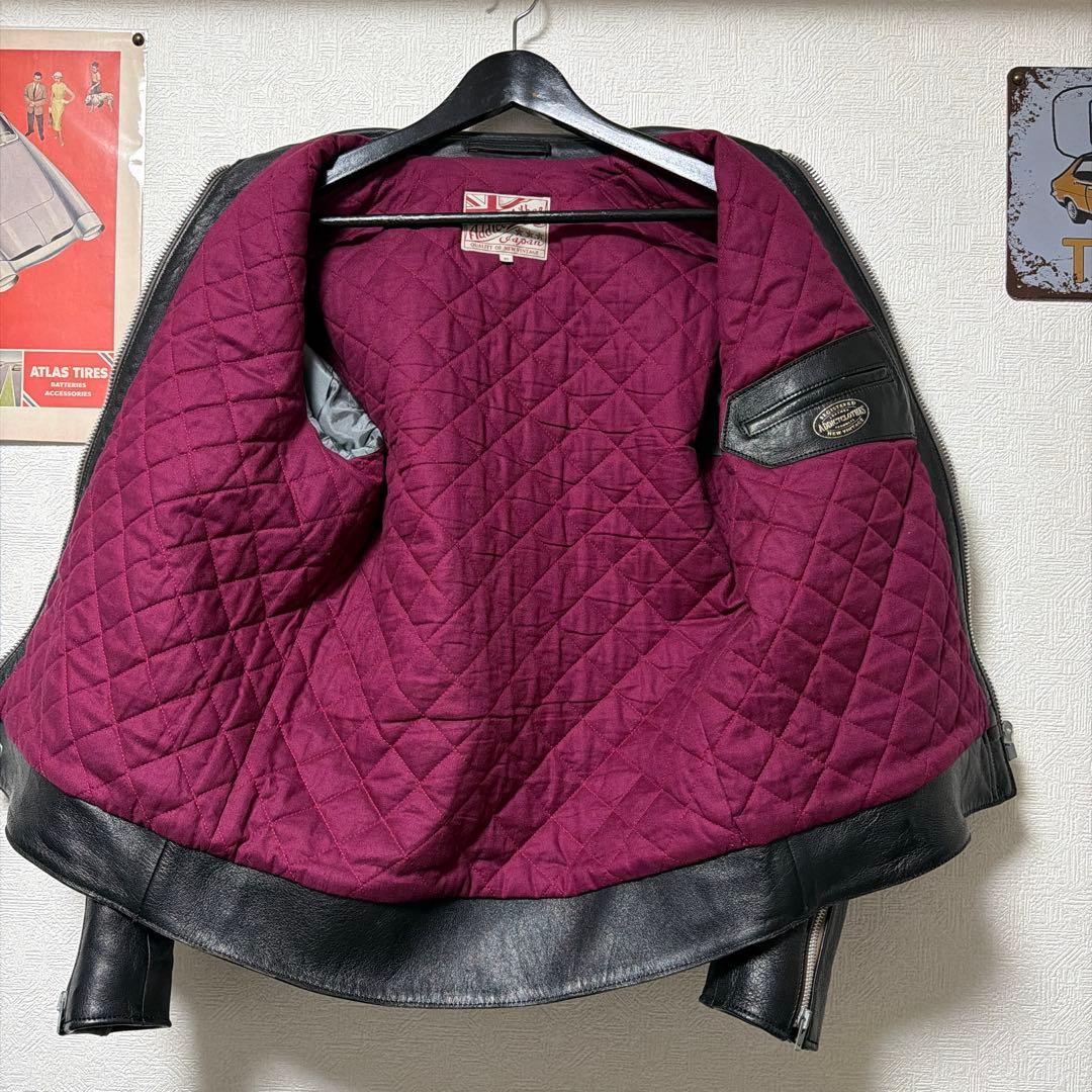 addict clothes AD-01 シープスキン　40 シングルライダース
