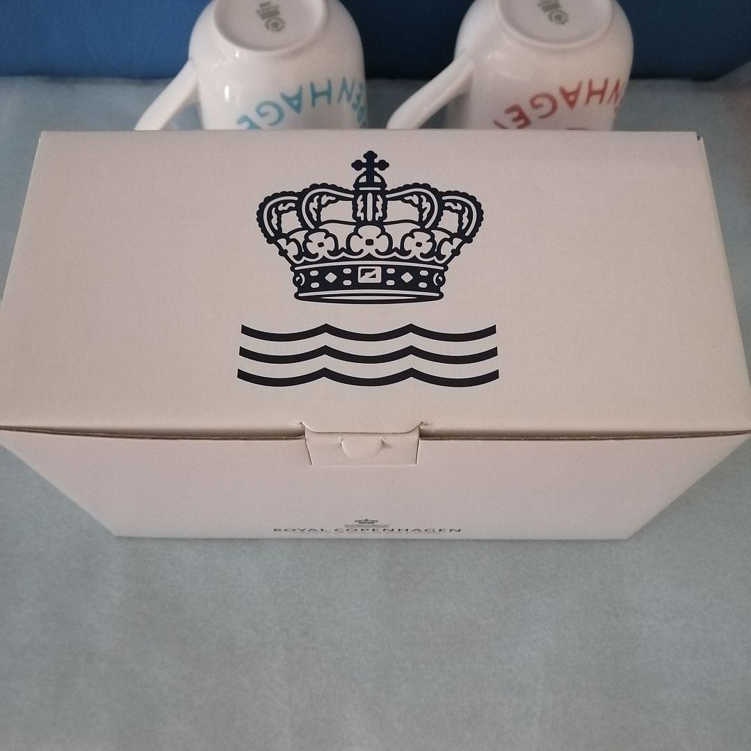 ロイヤルコペンハーゲン ニューシグネチャー♥マグカップ　２個セット 食器
