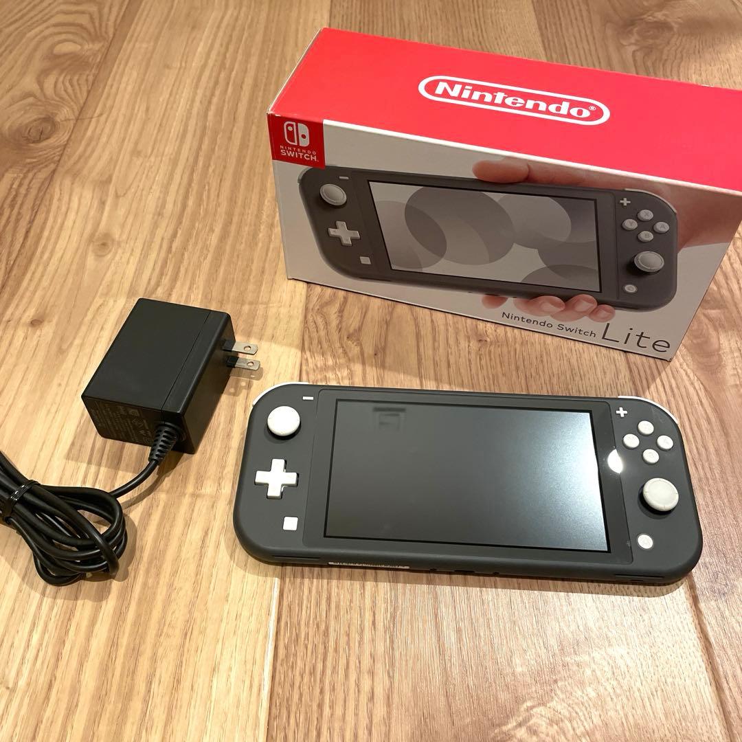 <美品⭐︎最安値> Nintendo Switch Lite グレー
