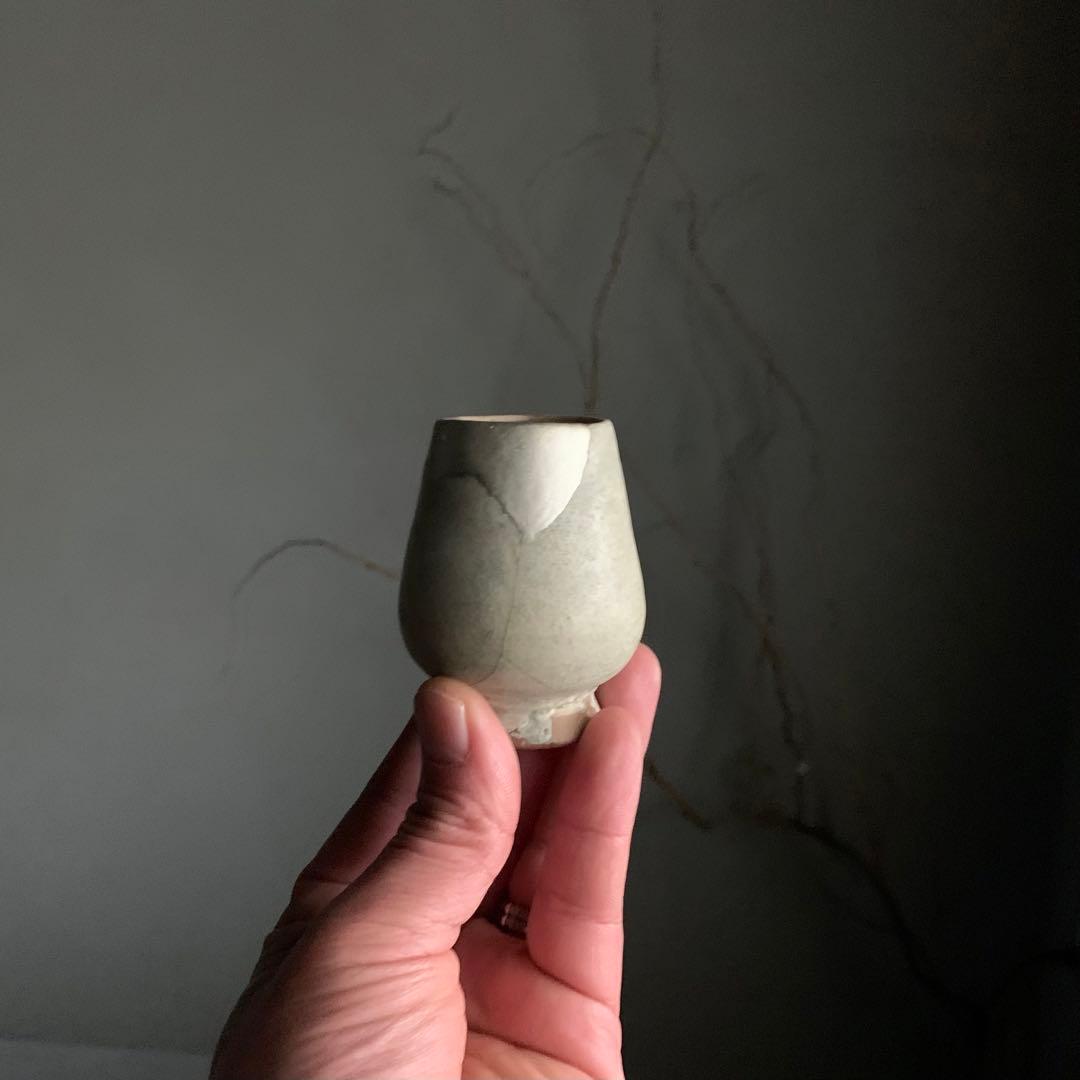 筒盃 古美術 古道具 アンティーク 盃 ぐい呑み 酒器