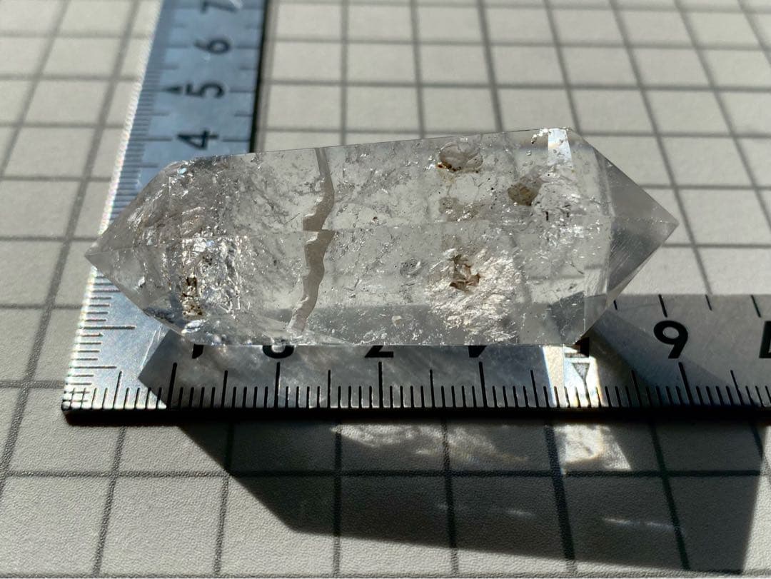 ガネーシュヒマール産 ダブルポイント ヒマラヤ水晶　天然石　両剣水晶