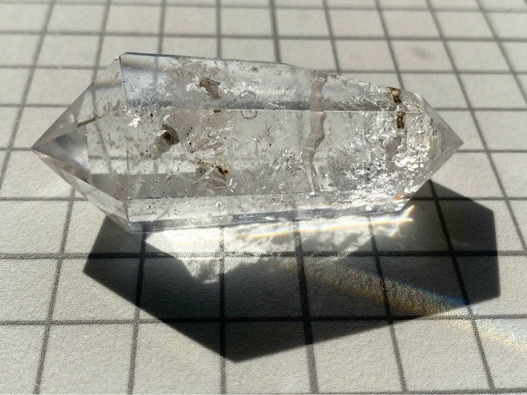 ガネーシュヒマール産 ダブルポイント ヒマラヤ水晶　天然石　両剣水晶