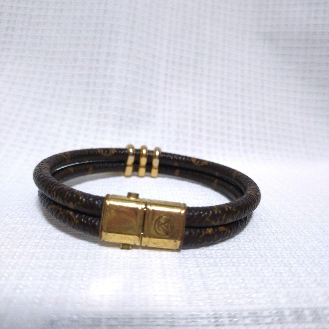 【値下げ中】美品 ルイヴィトン ブラスレ キープイット モノグラム カデナ