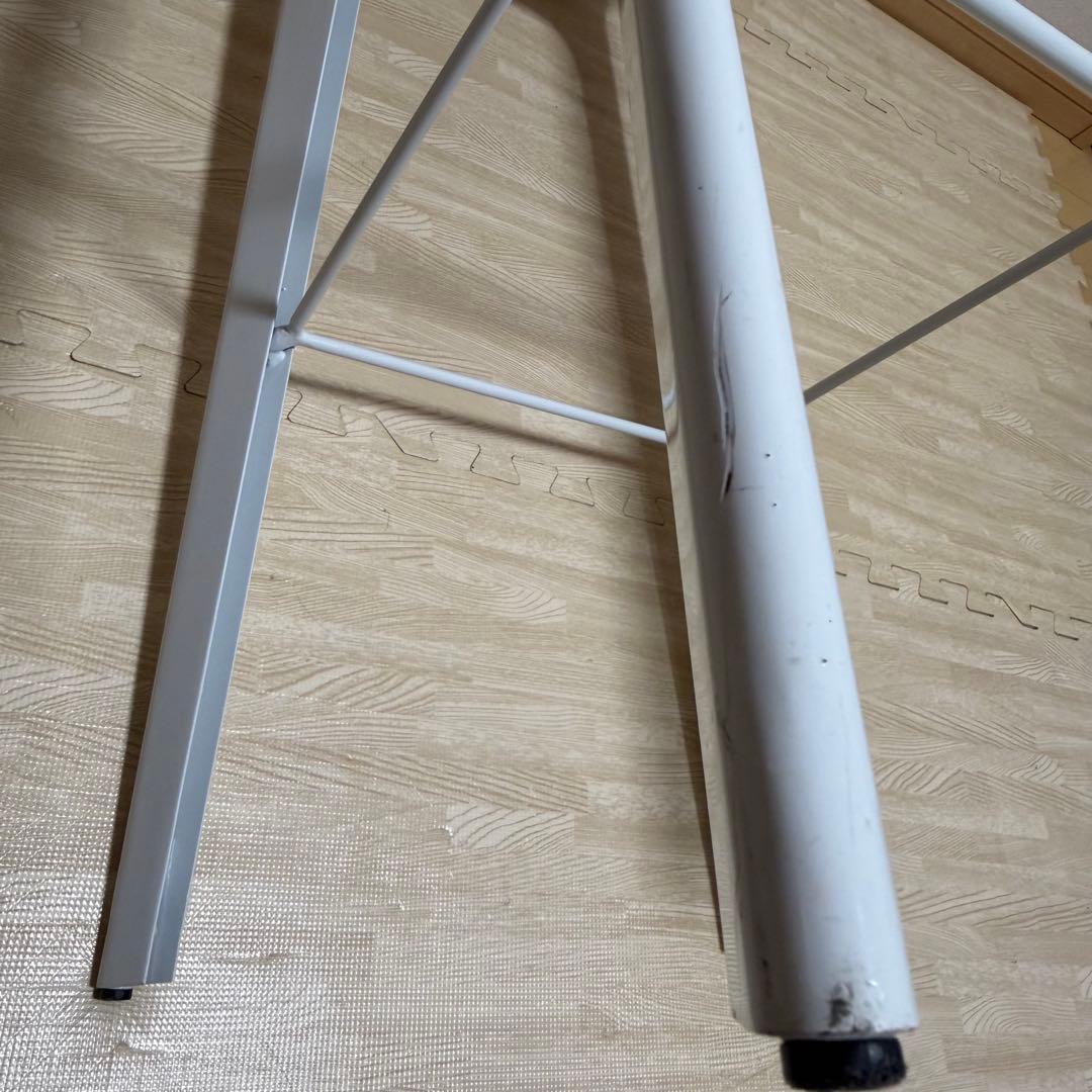 DULTON ダルトン バーチェア ハイチェア 木製座面 白　②