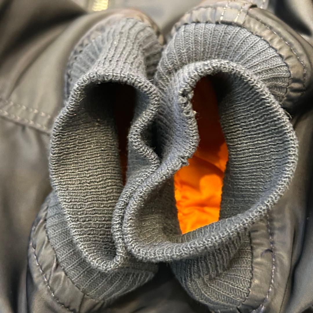 ALPHA　90s　USA製　黒タグ　MA-1 ジャケット　L ネイビー