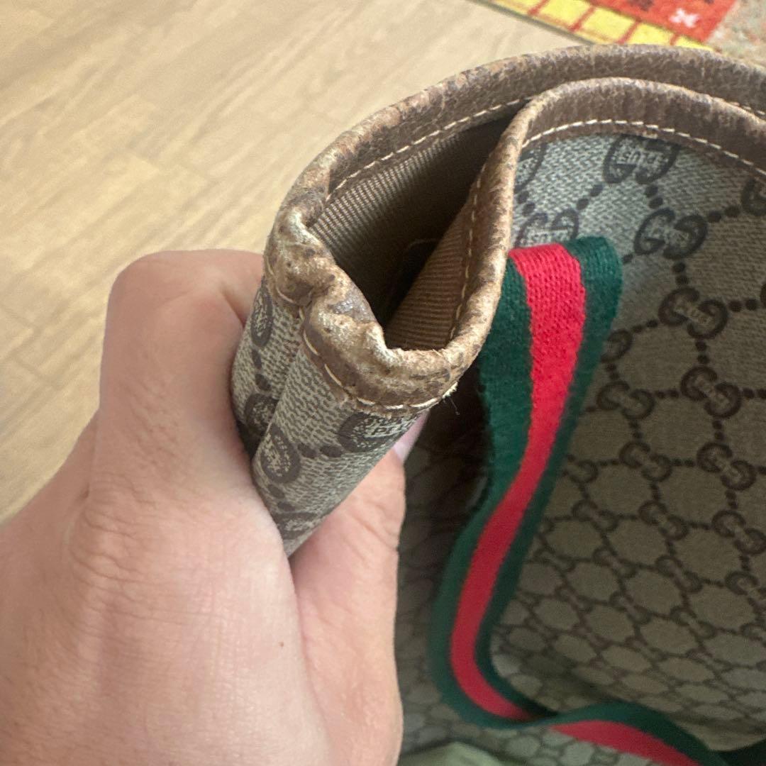 GUCCI Plus グレー トートバッグ