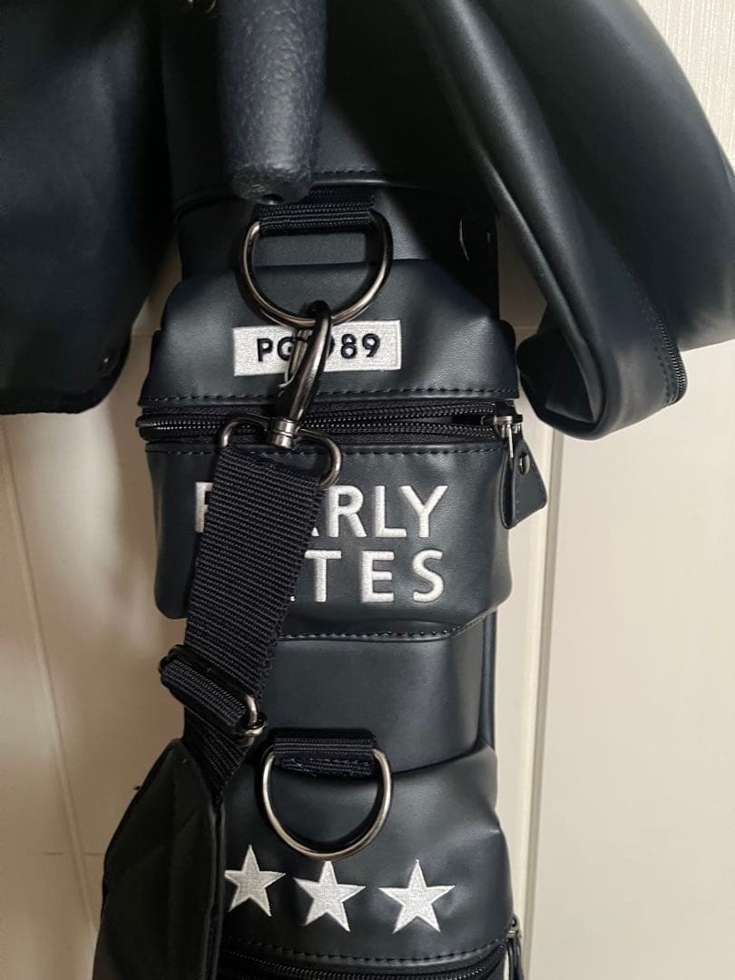 PEARLY GATES ブラックキャディバッグ