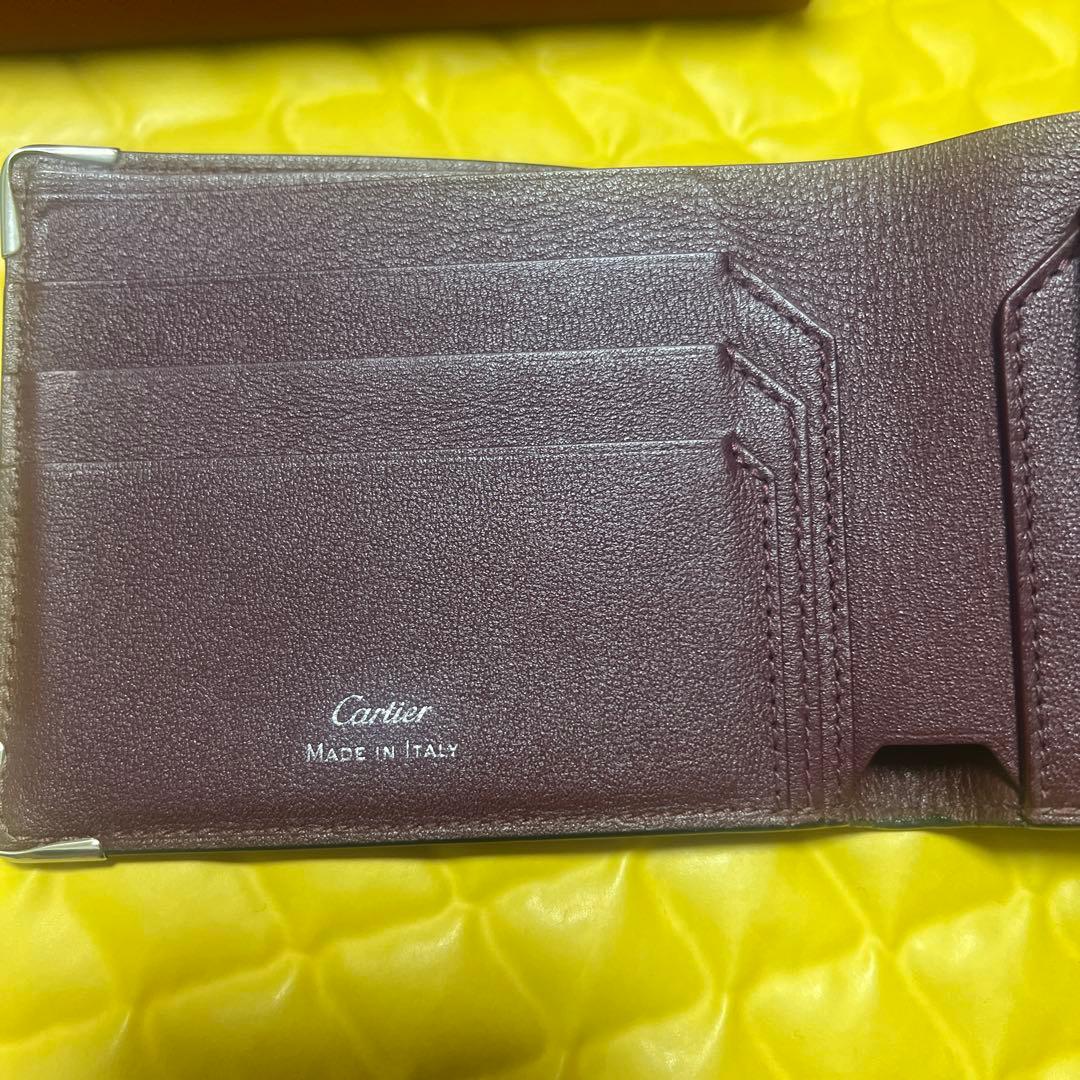 Cartier 折り財布　美品