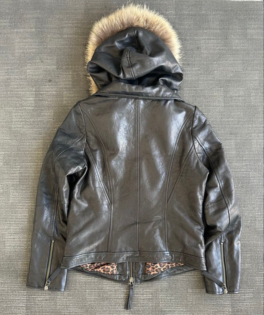 ジャケット・アウター GOA 00s archive fur leather jacket 3WAY