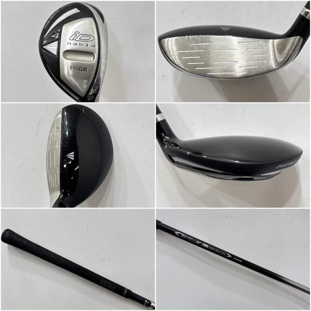 メンズ右利き初心者用　プロギア　PRGR　ゴルフクラブセット　W-2562