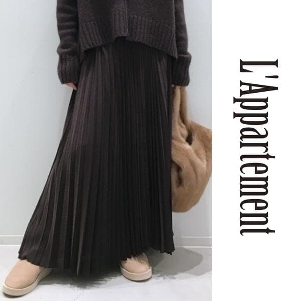 スカート L'Appartement Lisiere Pleats Skirt