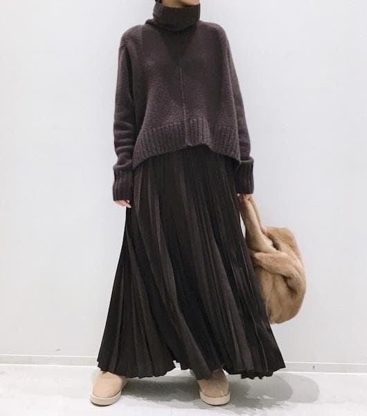 スカート L'Appartement Lisiere Pleats Skirt