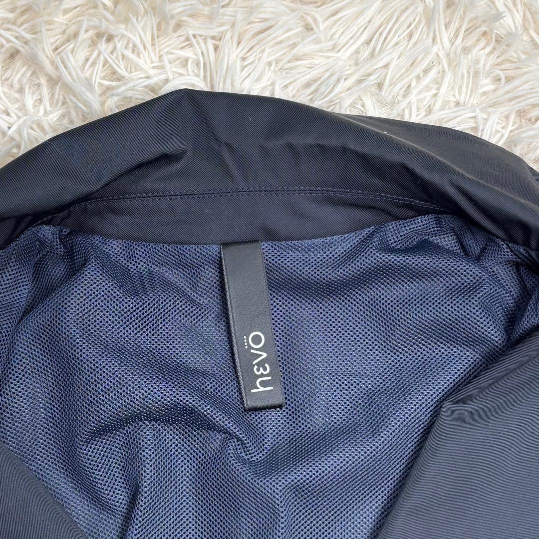 RealR様　HEVO イーヴォ　トレンチコート　ベルト　ネイビー　48 L