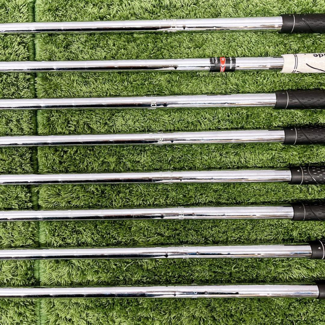 【レフティ】テーラーメイド バーナー 2.0 アイアン 8本セット FLEX R