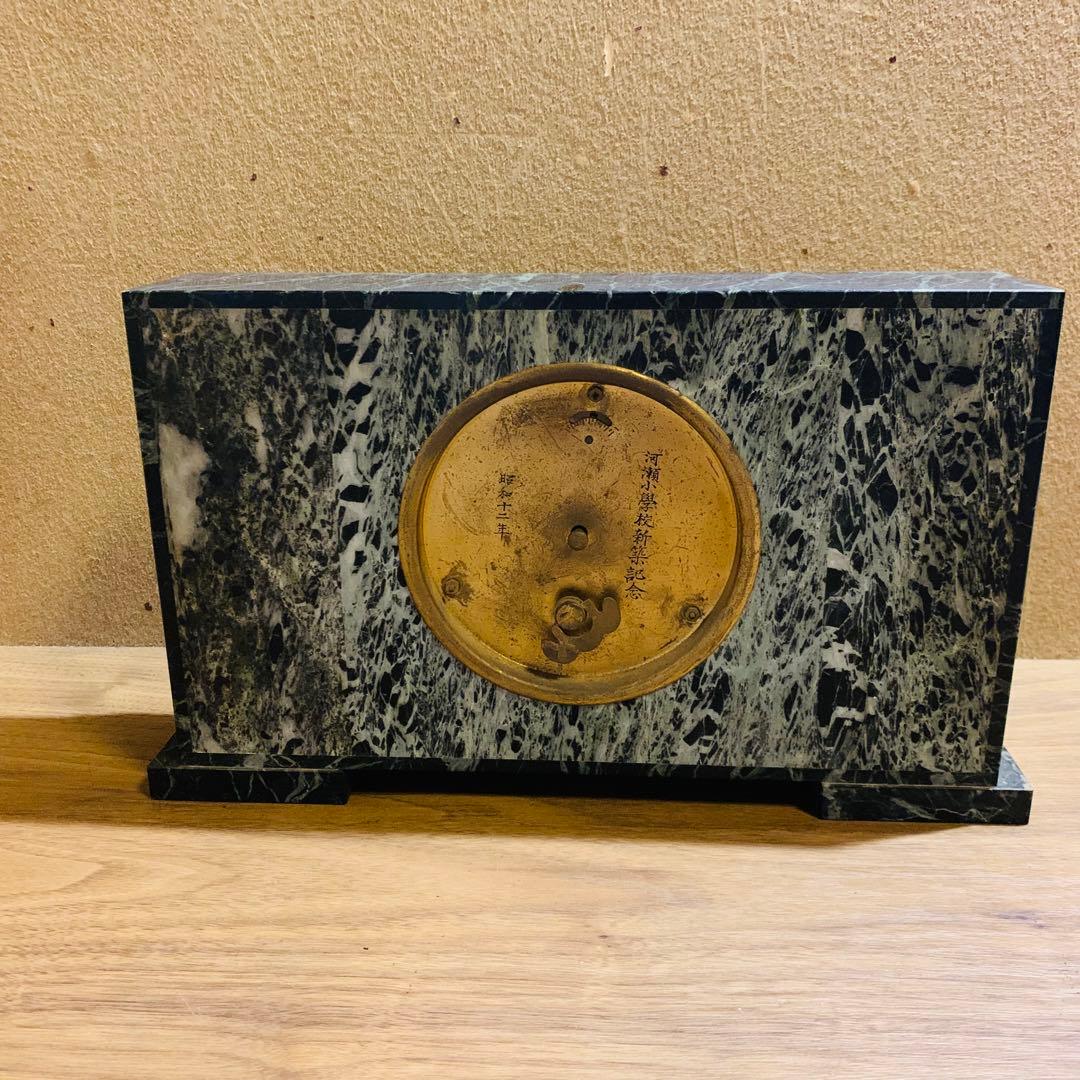 アンティーク 置時計 TRADE MARK 東洋時計 TC ジャンク 大理石