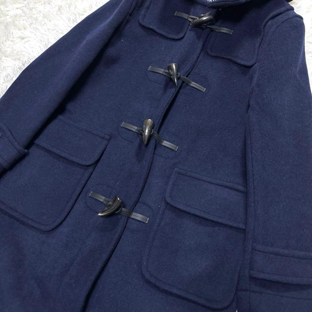 美品 ✨ 現行タグ LONDON TRADITION 英国製 ダッフルコート 紺