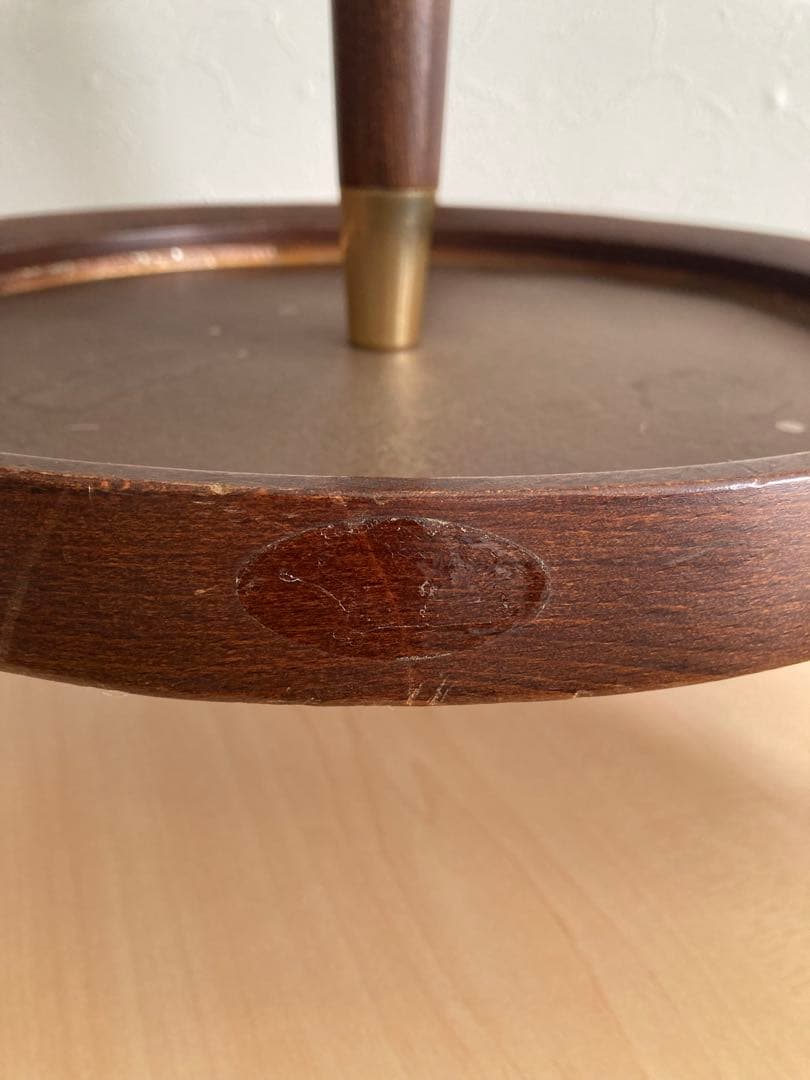 木製コートラック 傘立て付きミッドセンチュリーデザイン店舗什器　ヴィンテージ