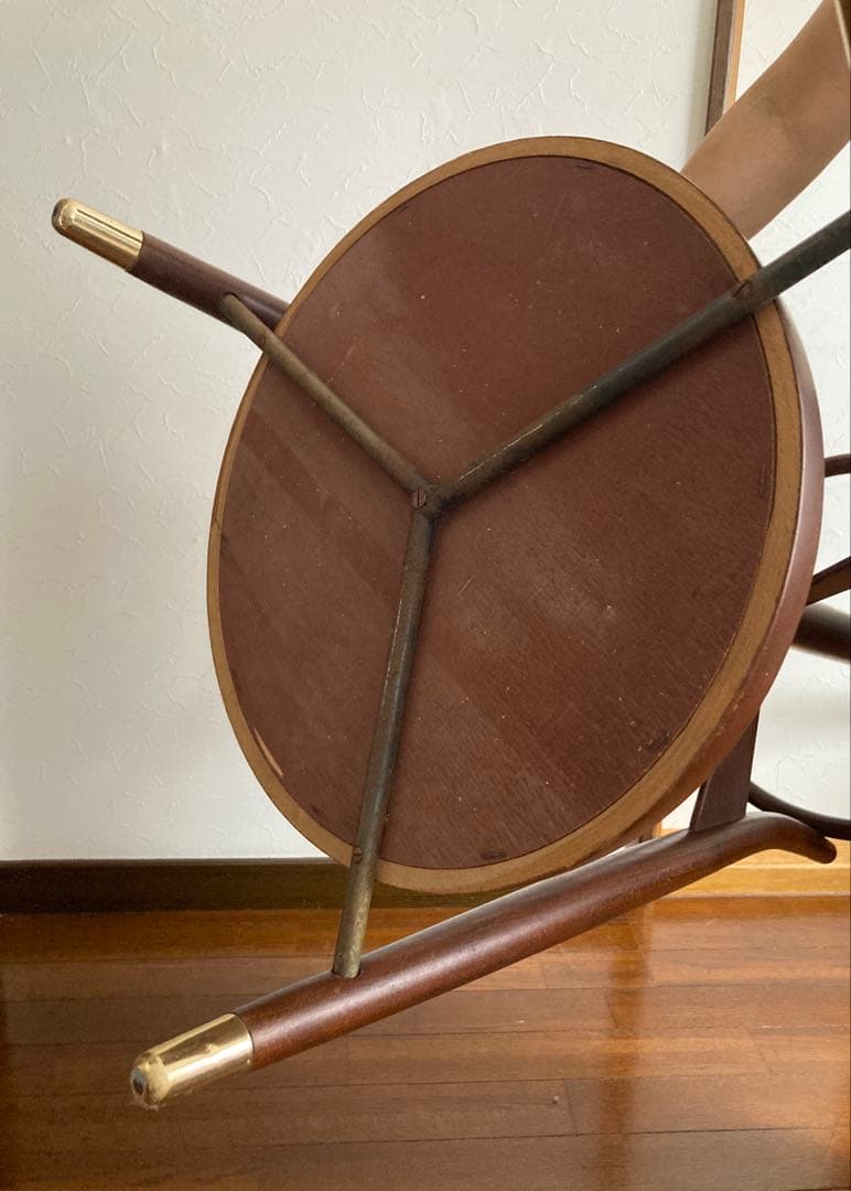 木製コートラック 傘立て付きミッドセンチュリーデザイン店舗什器　ヴィンテージ