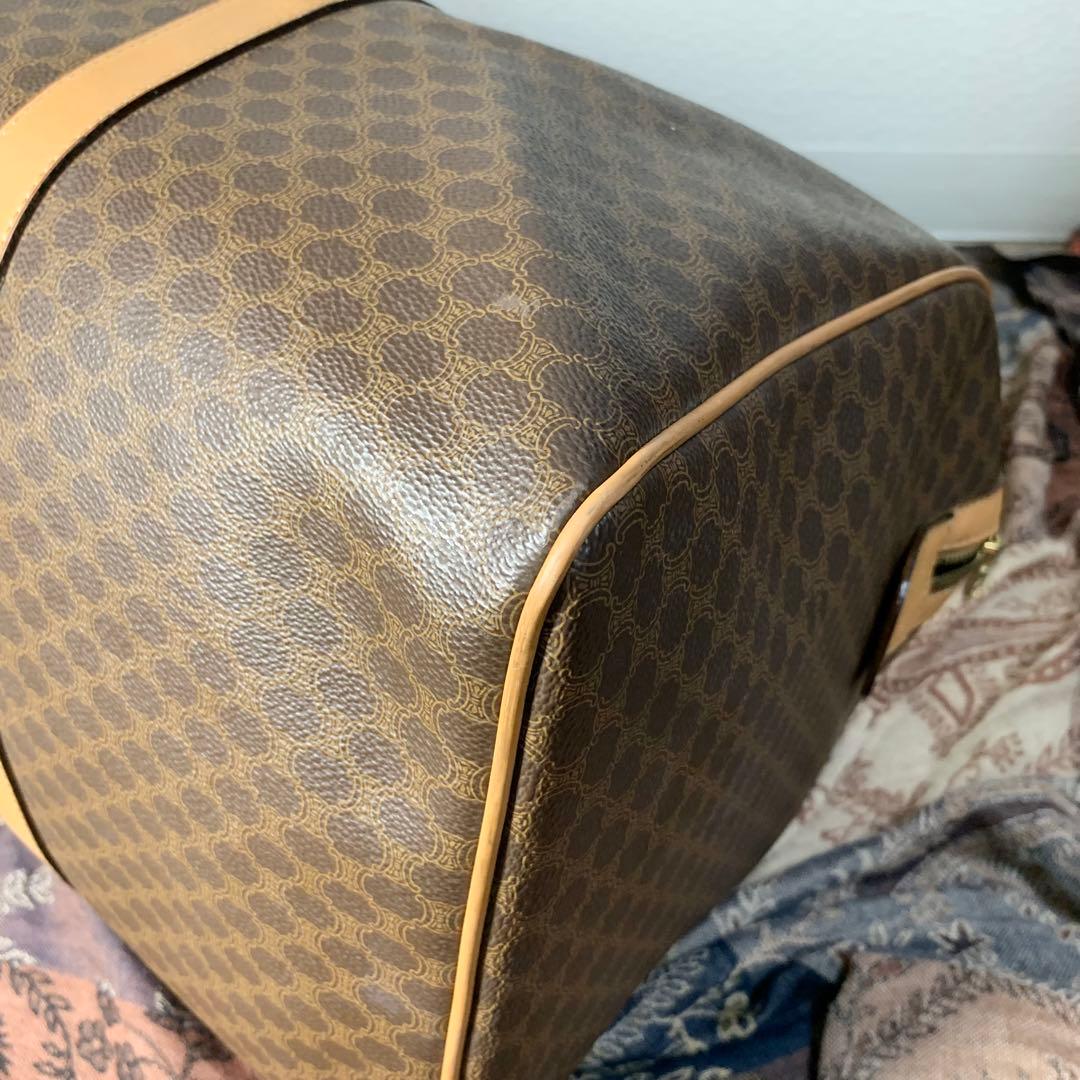 極美品！！CELINE マカダムボストンバッグ　バンドバッグ