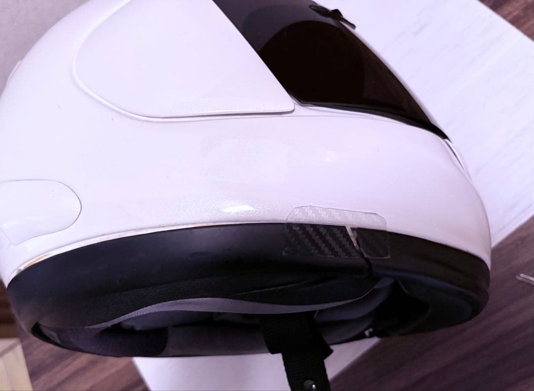 【USED】 Arai ヘルメット PROFILE グラスホワイトサイズM