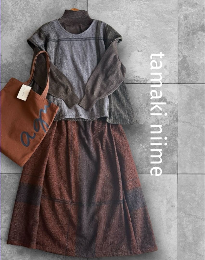 ＊はっしーさま専用＊タマキニイメ fuwa-T グレー×グリーン系