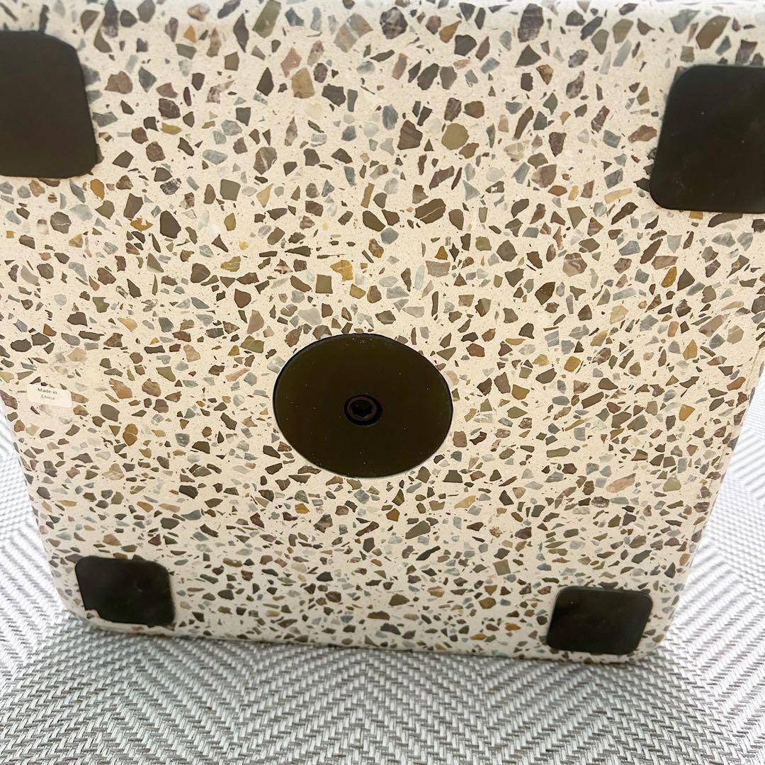 TERRAZZO TABLEROUND / HAY 屋外利用可円形アンスラサイト