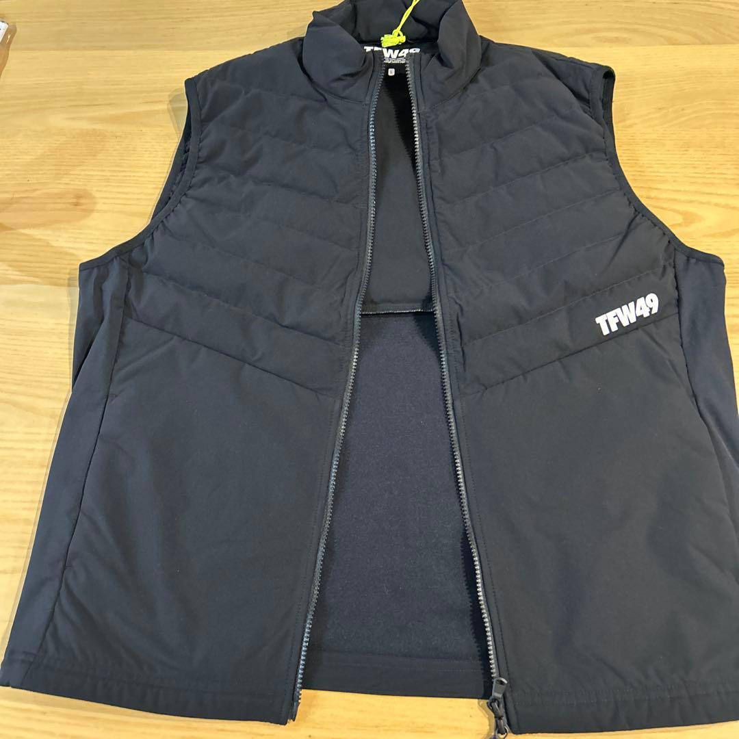 ms　TFW49 Lサイズ　新品　中綿ダウンベスト　ブラック