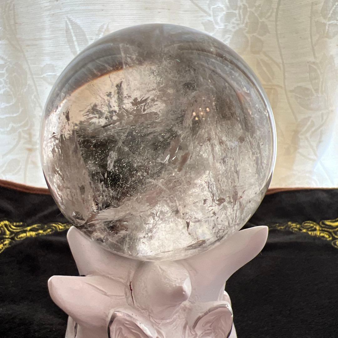天然石　ガーデンクォーツ　スフィア
