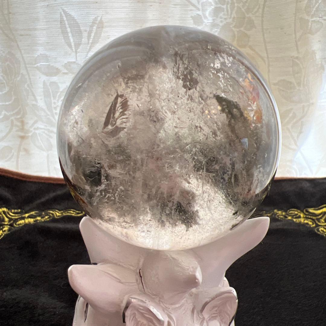 天然石　ガーデンクォーツ　スフィア