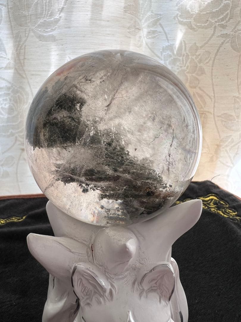 天然石　ガーデンクォーツ　スフィア