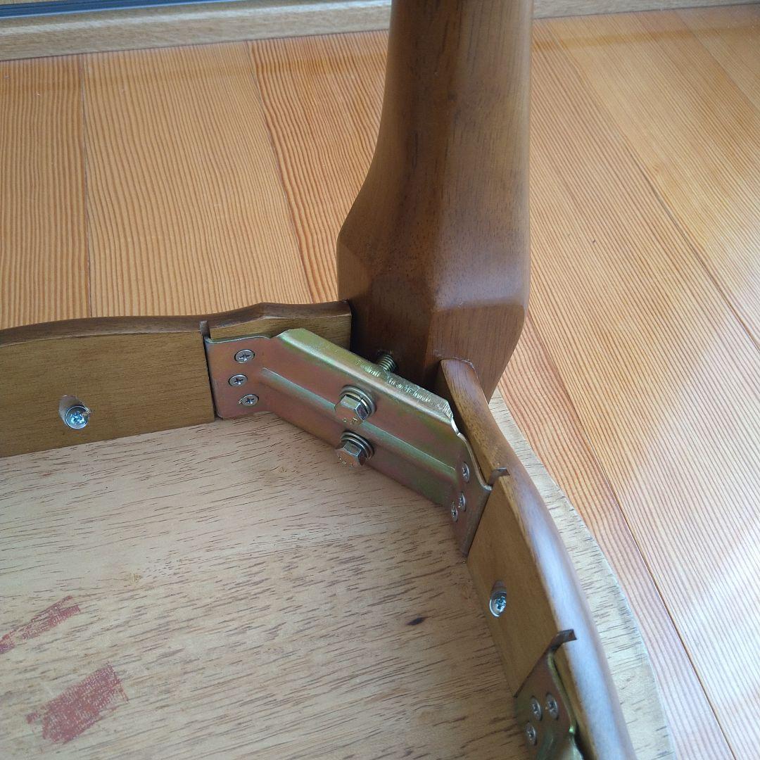 木製ブラウン　スツール 　長角形　サイドテーブル