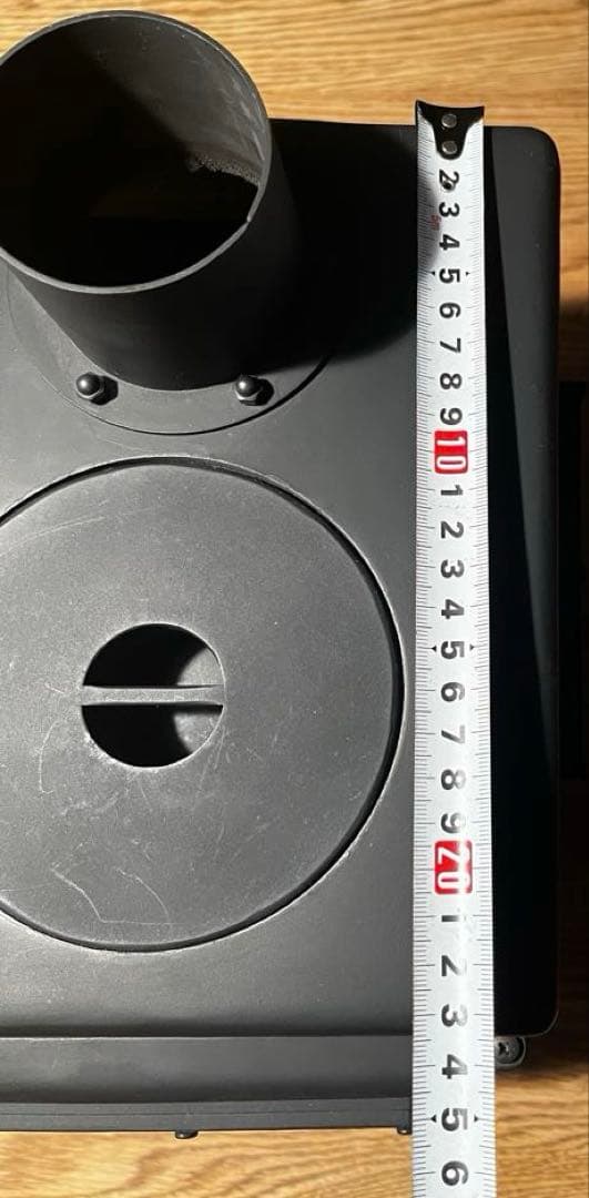 【美品・おまけ付】Dr.Craft（サトーステンレス）ミニ薪ストーブ ３面ガラス