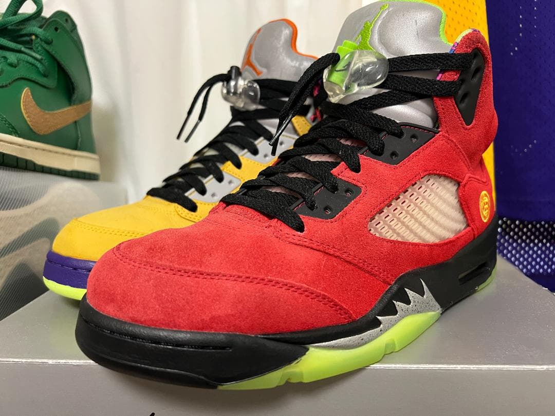 靴 NIKE AIR JORDAN 5 WHAT THE CZ5725-700