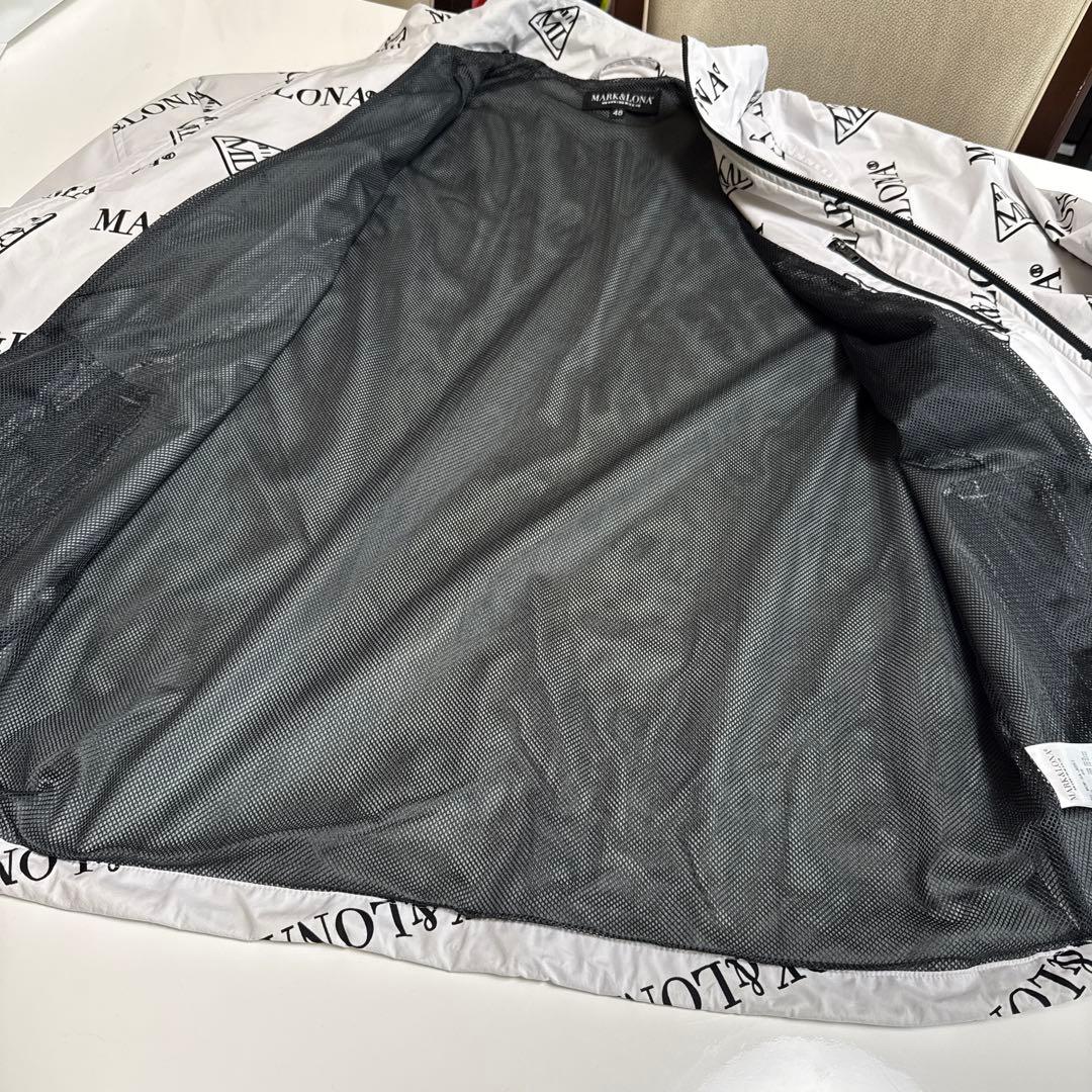 MARK&LONA ロゴプリントジャケット 48