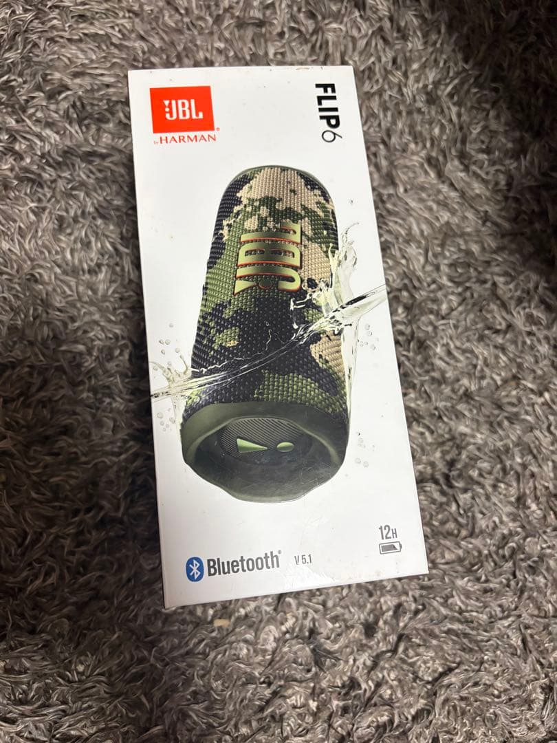 JBL FLIP6 迷彩 ワイヤレススピーカー