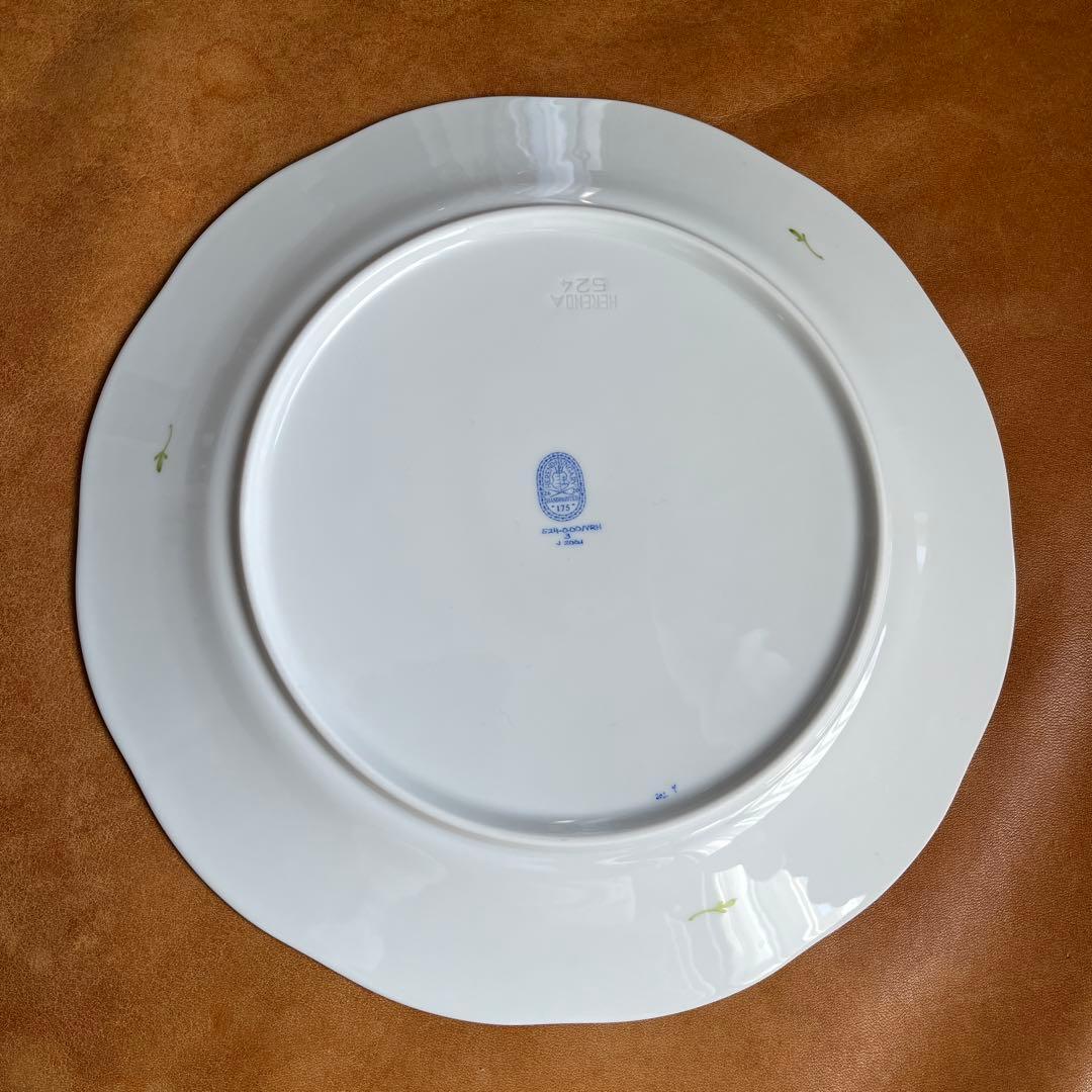 ヘレンドウィーンの薔薇ディナープレート