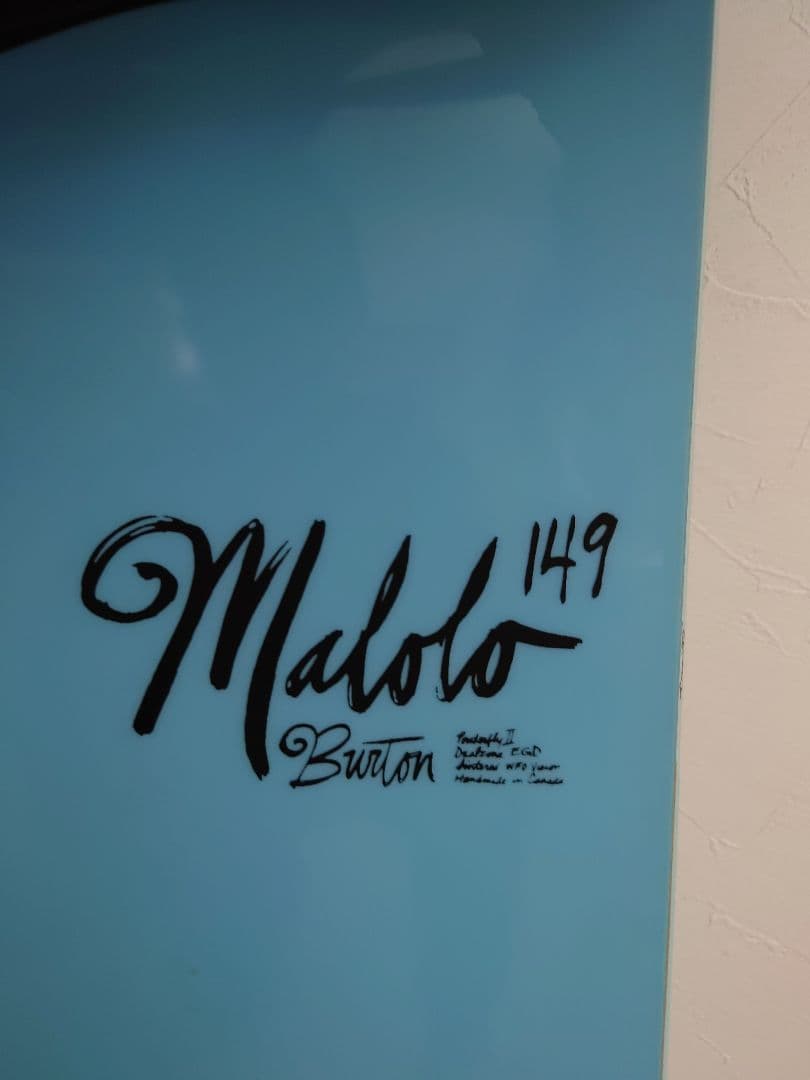 Burton Malolo 149cm スノーボード　ビィンディング:ミッション