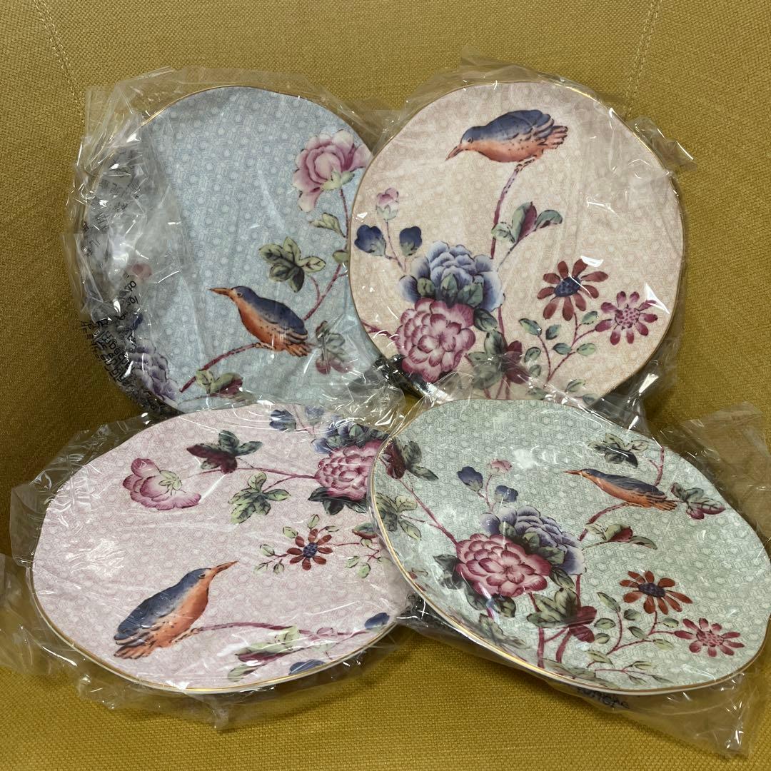 （ウェッジウッド）CUCKOO ボーンチャイナ 4枚セット