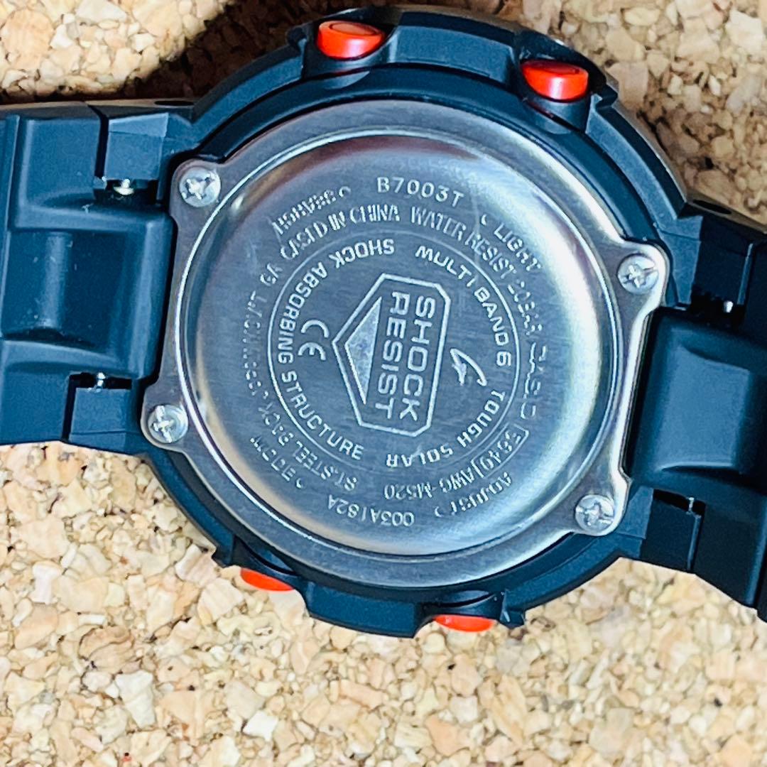 美品】カシオGーSHOCK/AWGーM520ー1AJF電波ソーラー／国内正規品