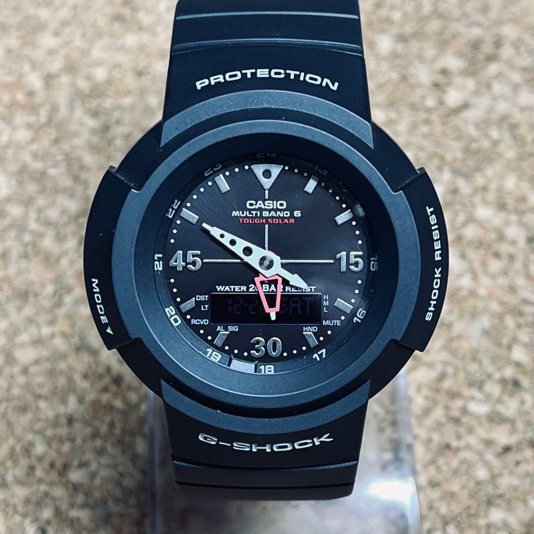 美品】カシオGーSHOCK/AWGーM520ー1AJF電波ソーラー／国内正規品