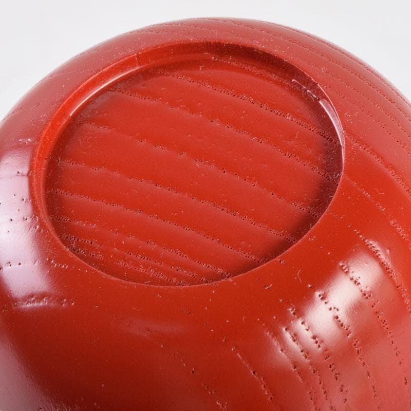 茶道具　朱塗　花草蒔絵　中棗　表千家即中斎花押　合わせ箱　V　8741