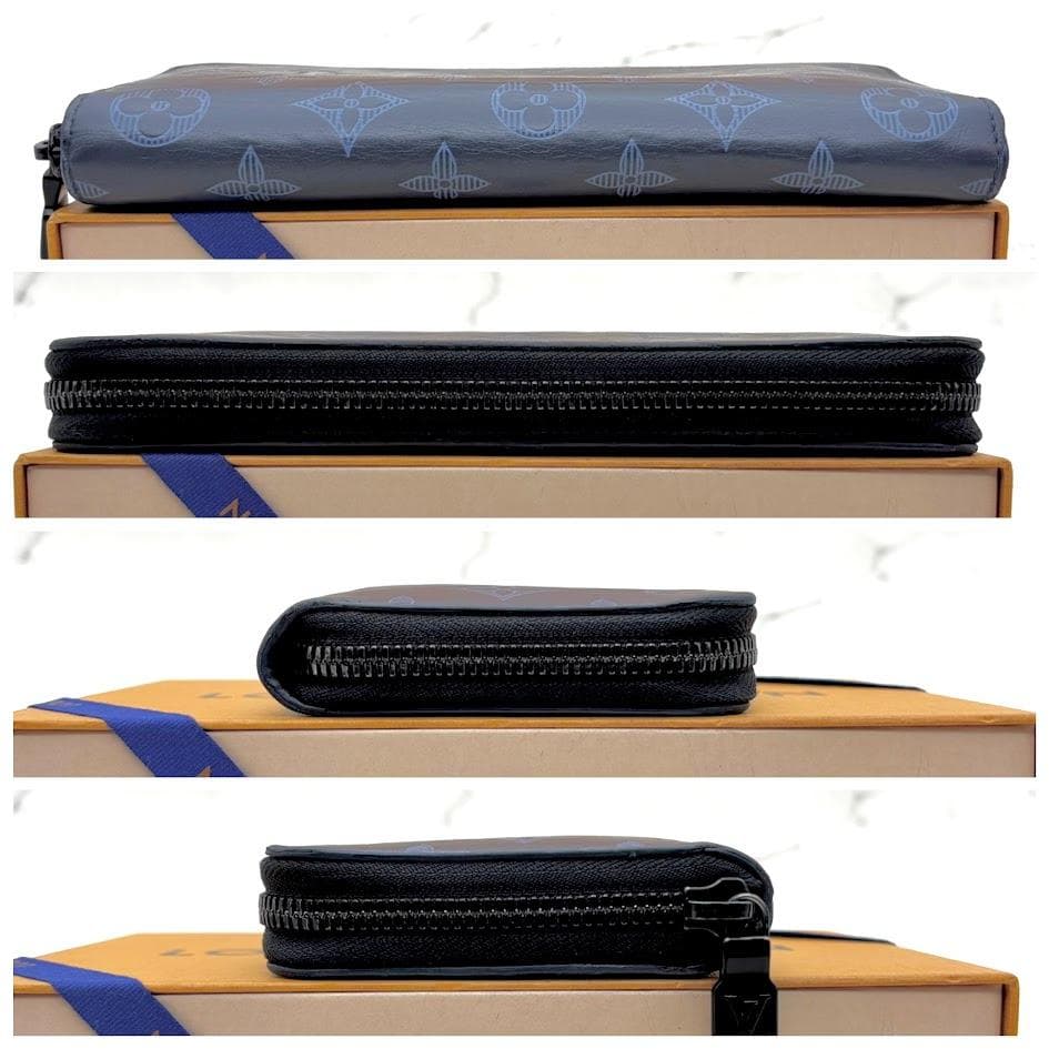 【極美品・IC搭載】ルイヴィトン　モノグラムシャドウ　ヴェルティカル　ネイビー